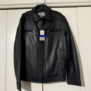Brand new men’s Boston Harbour leather jacket